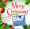 From all of at BLF - we wish you and your family a very merry Christmas!