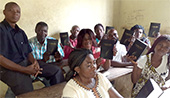 Christian school teachers in D.R. Congo